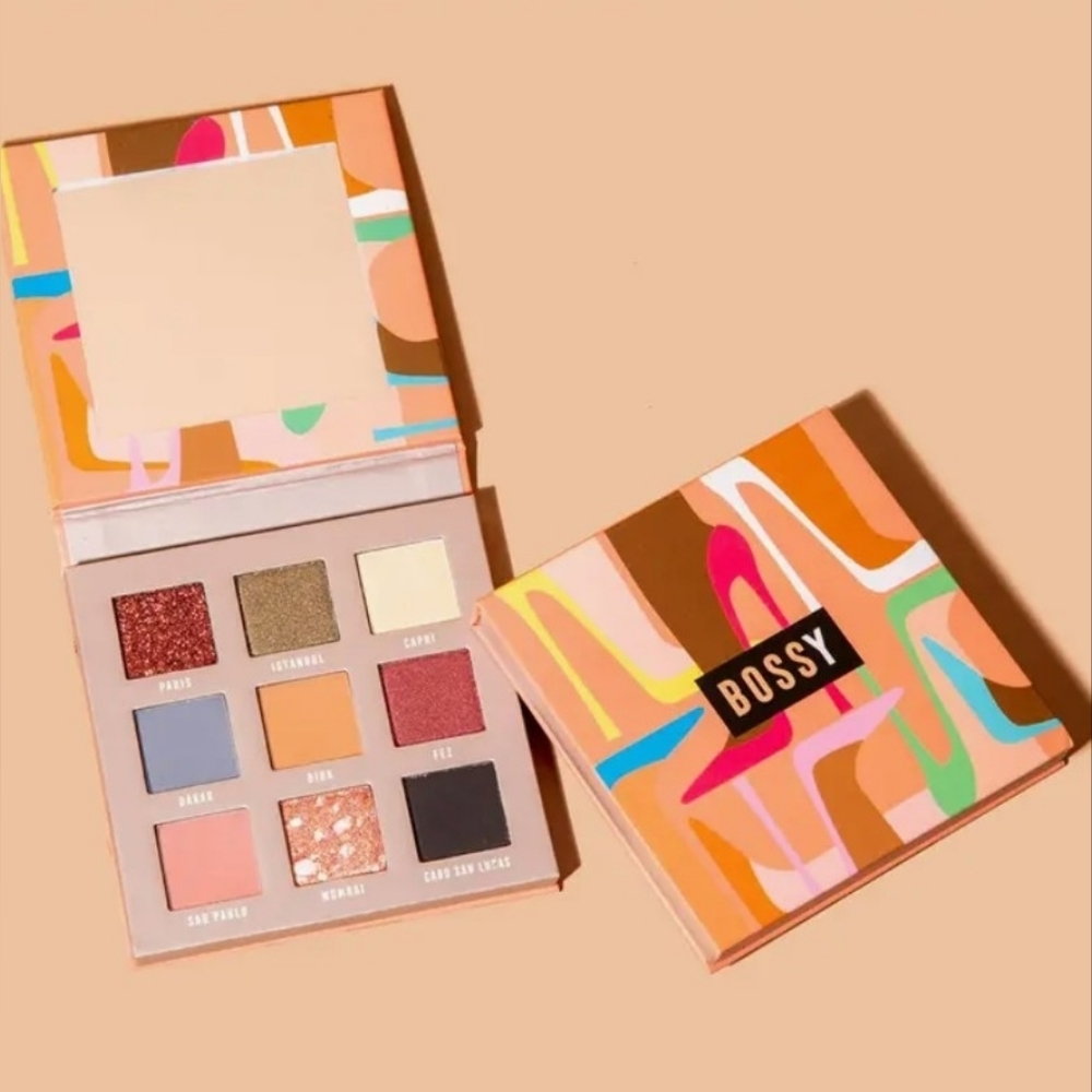 🎁Bossy Cosmetics Power Woman Essential Eyeshadow Palette -Style Meets Substance